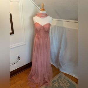 Gorgeous LIKE NEW Jenny Yoo Tulle Convertible Gown